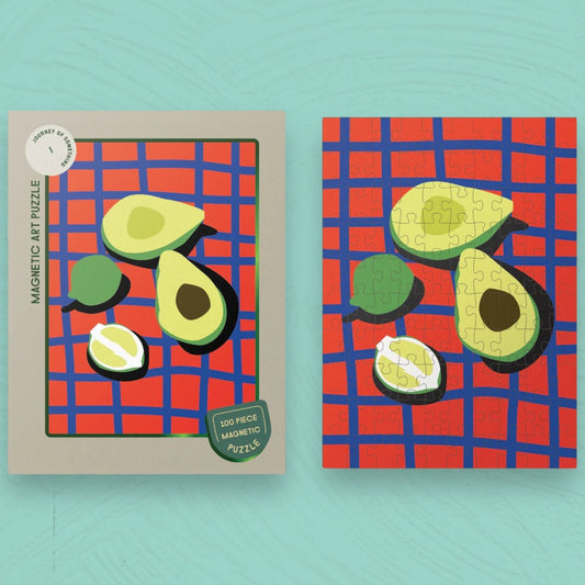 Avocado is Life 100 Piece Magnetic Puzzle - Papilio & Flos