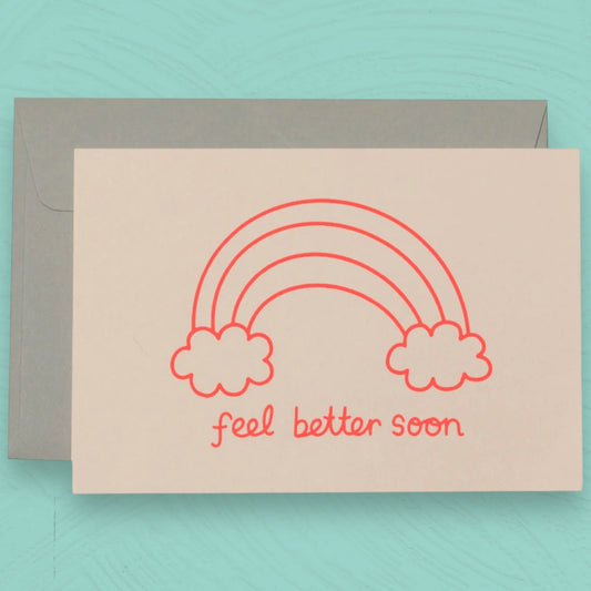 Feel Better Soon card - Papilio & Flos