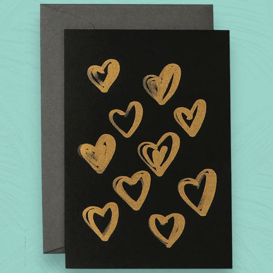 Heart Scatter Card - Papilio & Flos