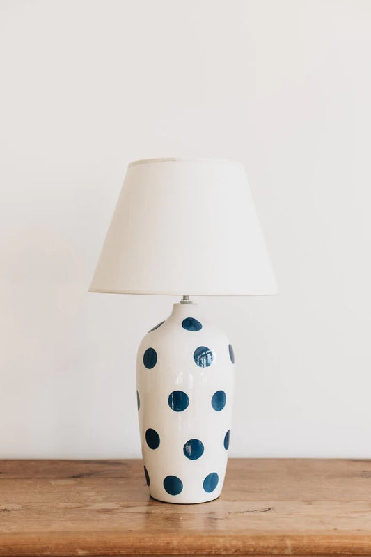 Noss Lamp with Linen Shade - Papilio & Flos